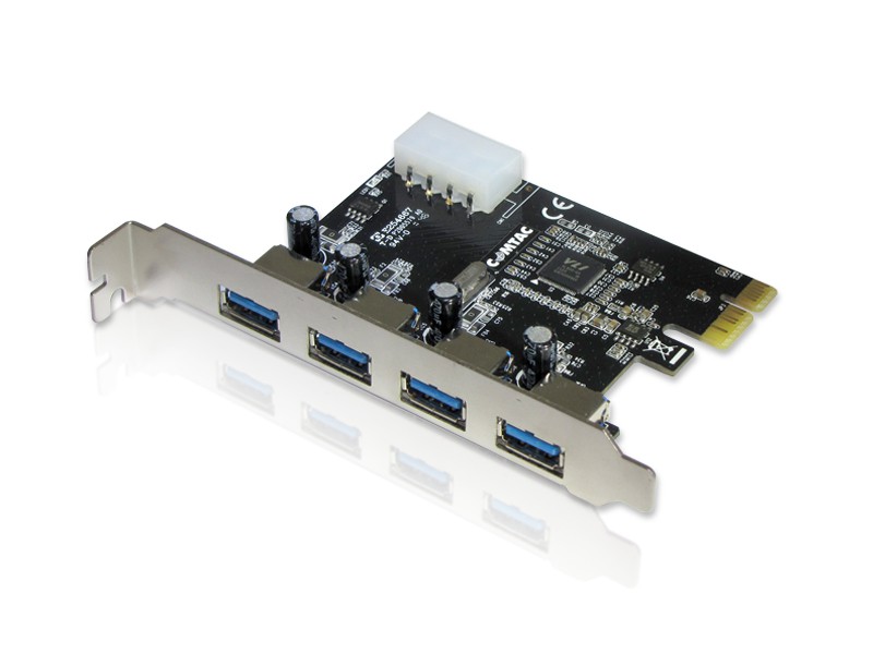 Placa PCI Express c/ 4 Portas USB 3.0