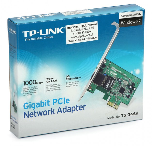 Placa de Rede (PCI Express) Gigabit